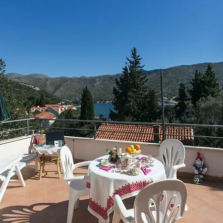 Wonderfull View To The Entire Bay Of Διαμέρισμα Zaton (Dubrovnik-Neretva)